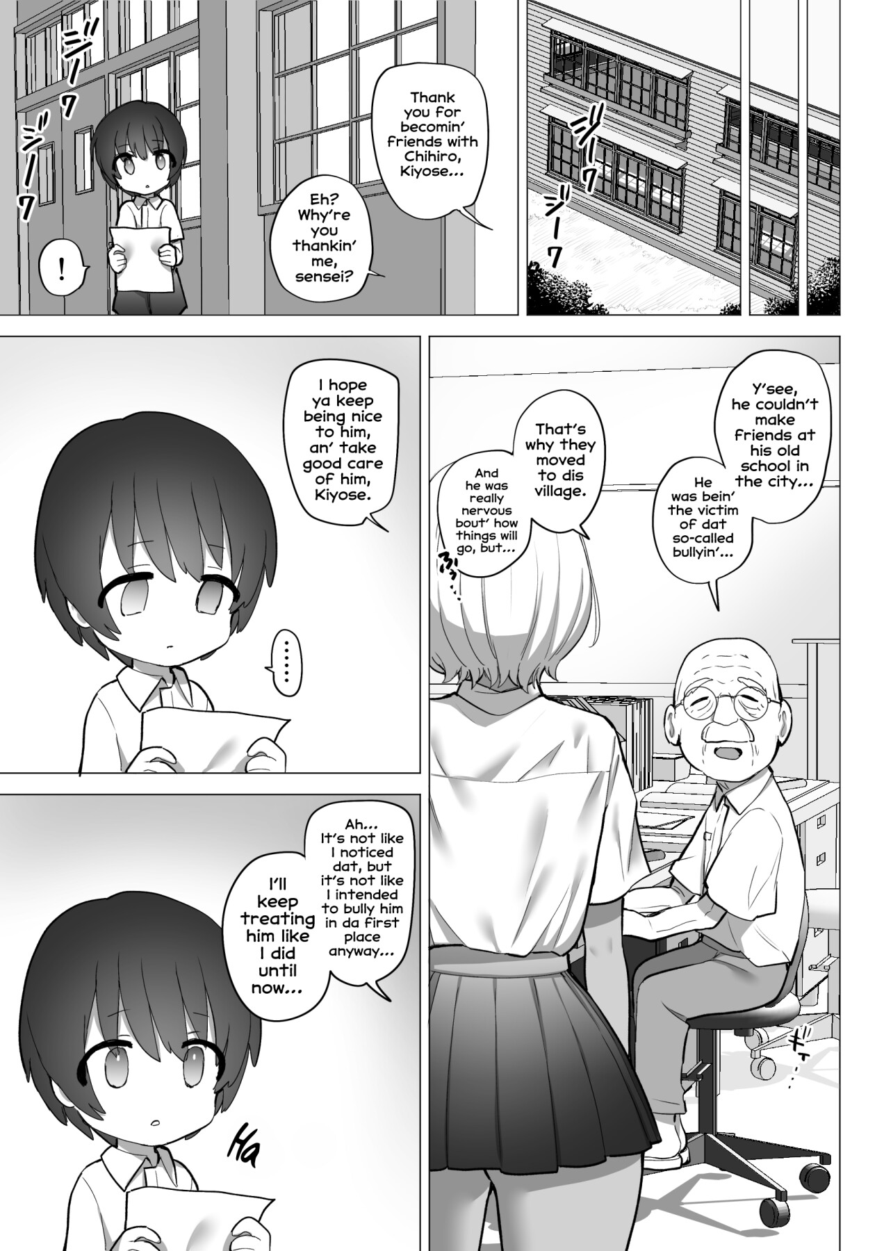 Hentai Manga Comic-The Perverted Country Bumpkin, Kaho-chan-Read-10